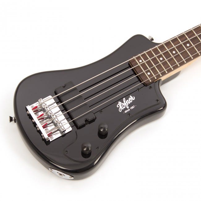Hofner Contemporary Shorty Bass - Black (HCT-SHB-BK-0)