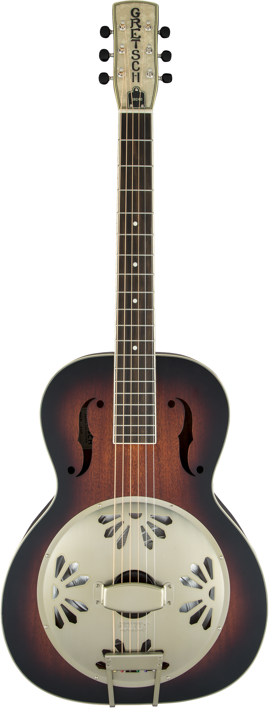 Gretsch G9240 Alligator Round-Neck Resonator Guitar - 2-Tone Sunburst