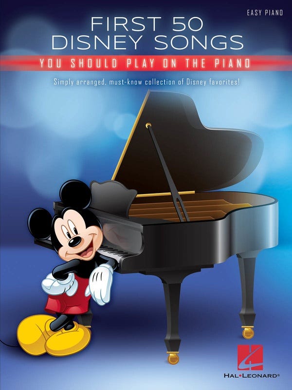 First 50 Disney Songs You Should Play On The Piano