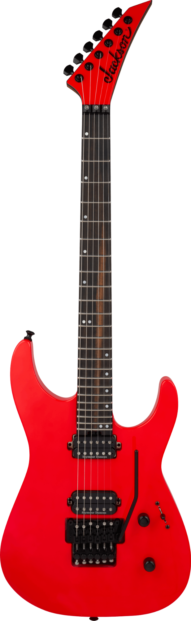 Jackson American Series Virtuoso - Streaked Ebony Fingerboard - Rocket Red