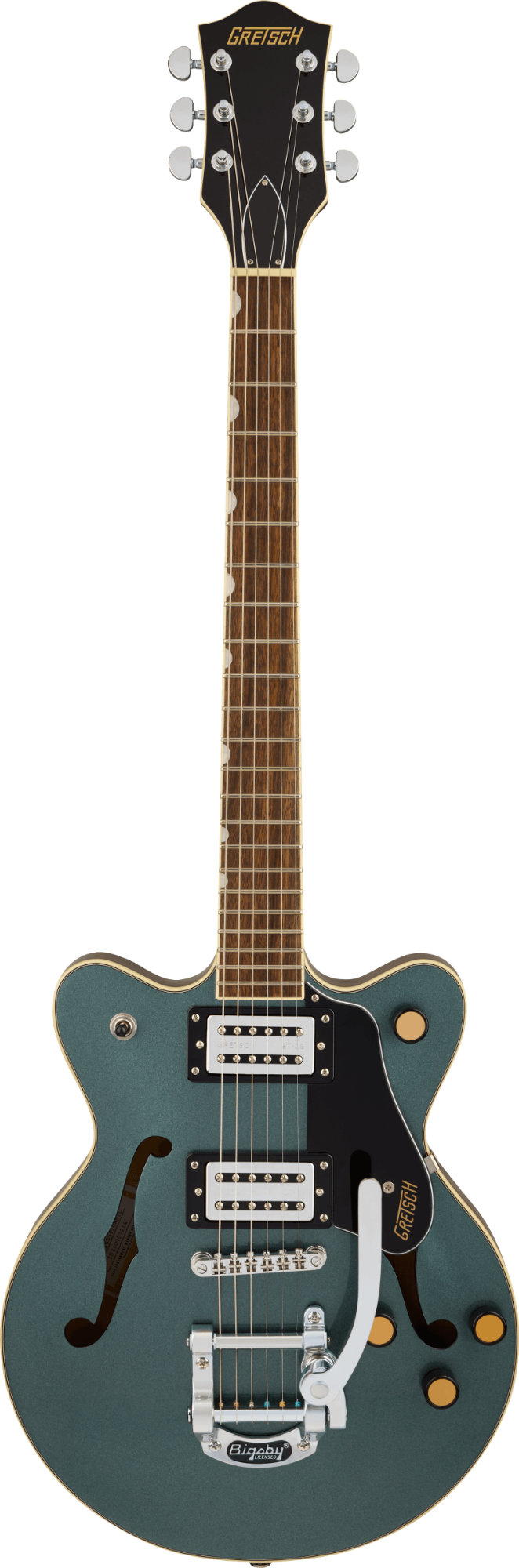 Gretsch G2655T Streamliner Center Block Jr. Double-Cut with Bigsby - Laurel Fingerboard -  Gunmetal