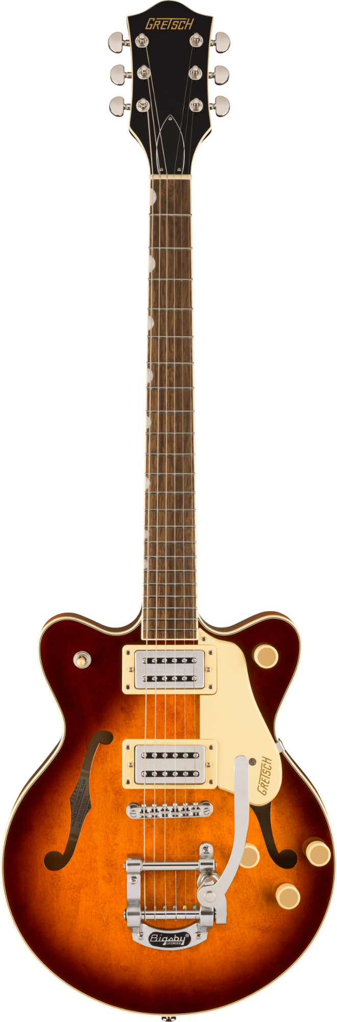 Gretsch G2655T Streamliner Center Block Jr. Double-Cut w/Bigsby - Laurel Fingerboard - Forge Glow