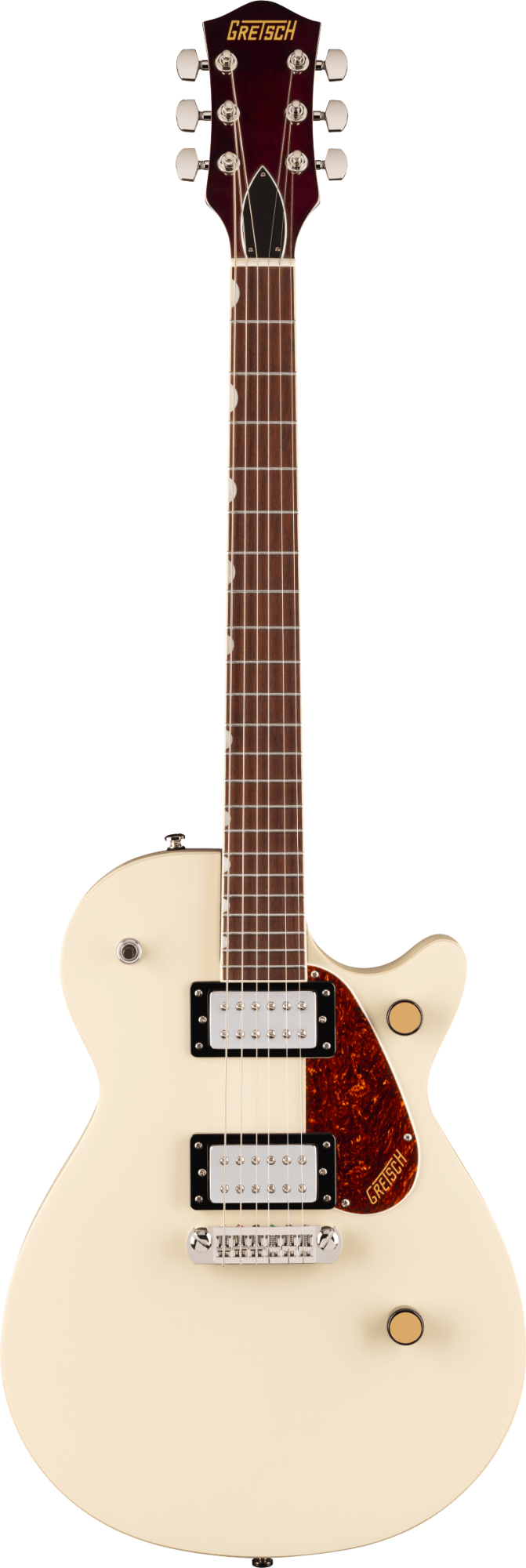 Gretsch Streamliner Jet Club Single-Cut w/Wraparound - Laurel Fingerboard - Vintage White