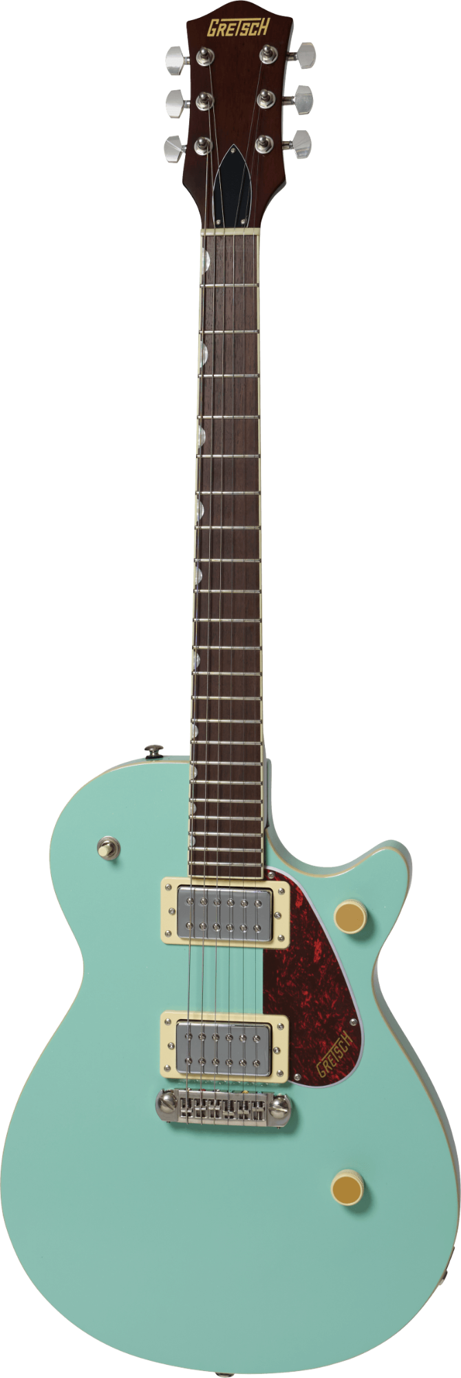 Gretsch Streamliner Jet Club Single-Cut w/Wraparound - Laurel Fingerboard - Mint Metallic