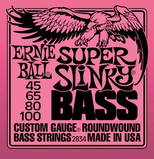 Ernie Ball Super Slinky Bass String Set 45-100 (2834)