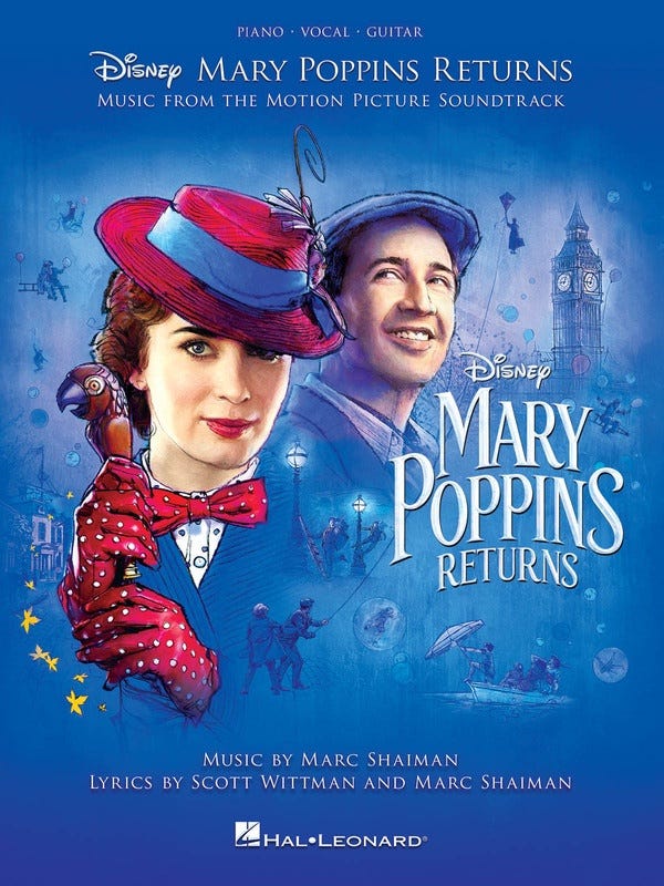 Mary Poppins Returns Movie Soundtrack Pvg