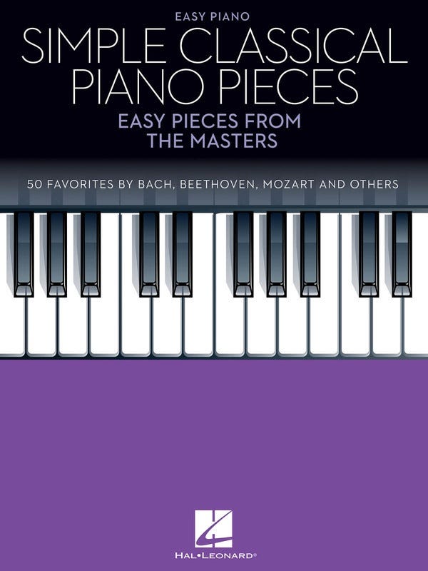 Simple Classical Piano Pieces / Hal Leonard
