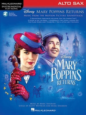 Mary Poppins Returns for Alto Sax (Hal Leonard)