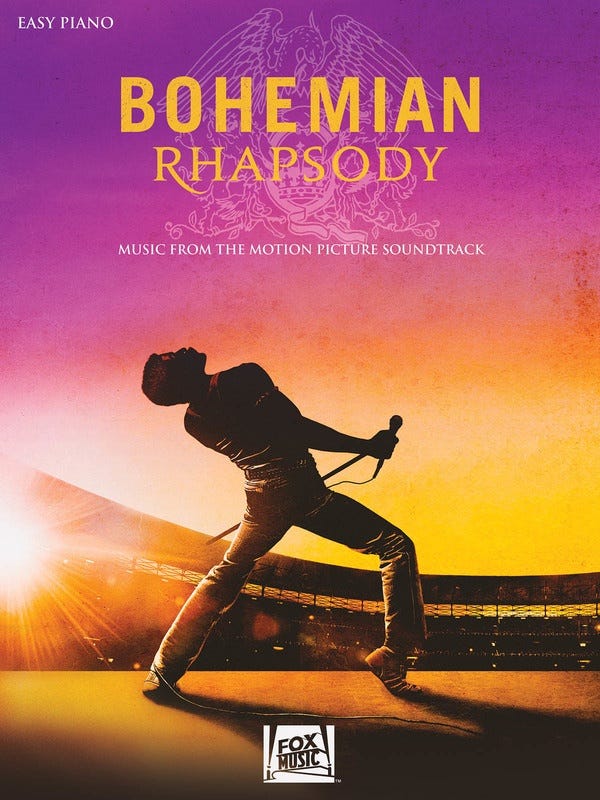 Bohemian Rhapsody Movie Soundrack - Easy Piano -  QUEEN (Hal Leonard)
