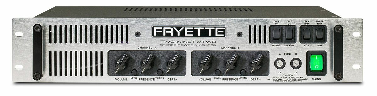 Fryette Amplification Two/Ninety/Two Master-Built 90w Stereo Power Amplifier
