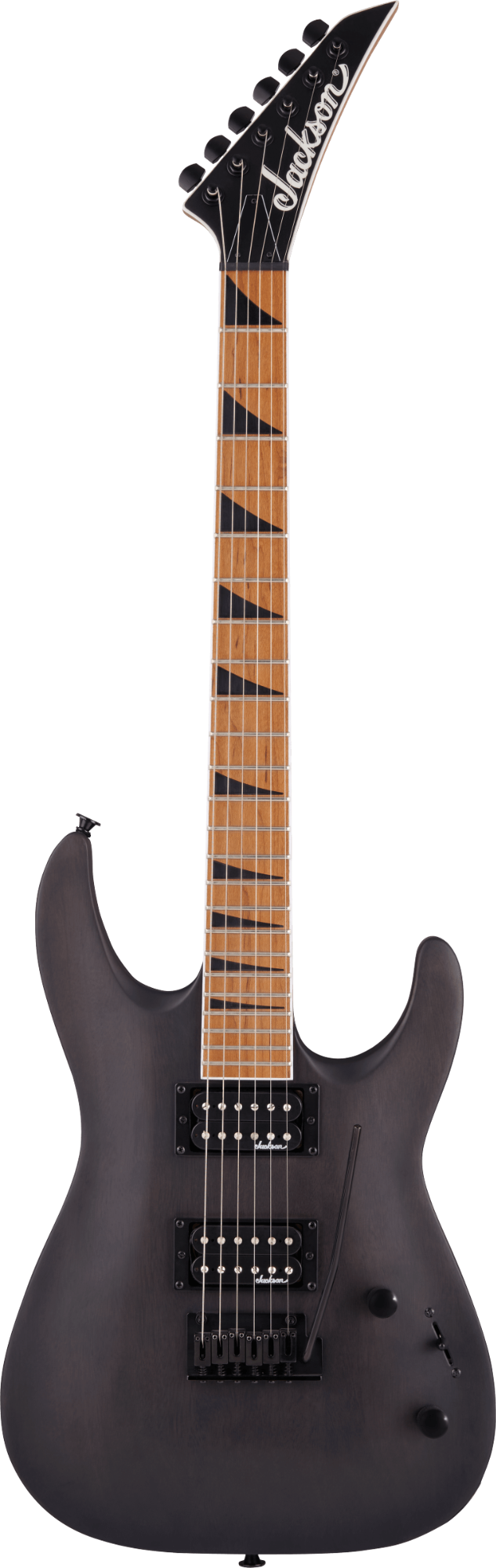 Jackson JS Series Dinky Arch Top JS24 DKAM - Caramelized Maple Fingerboard - Black Stain
