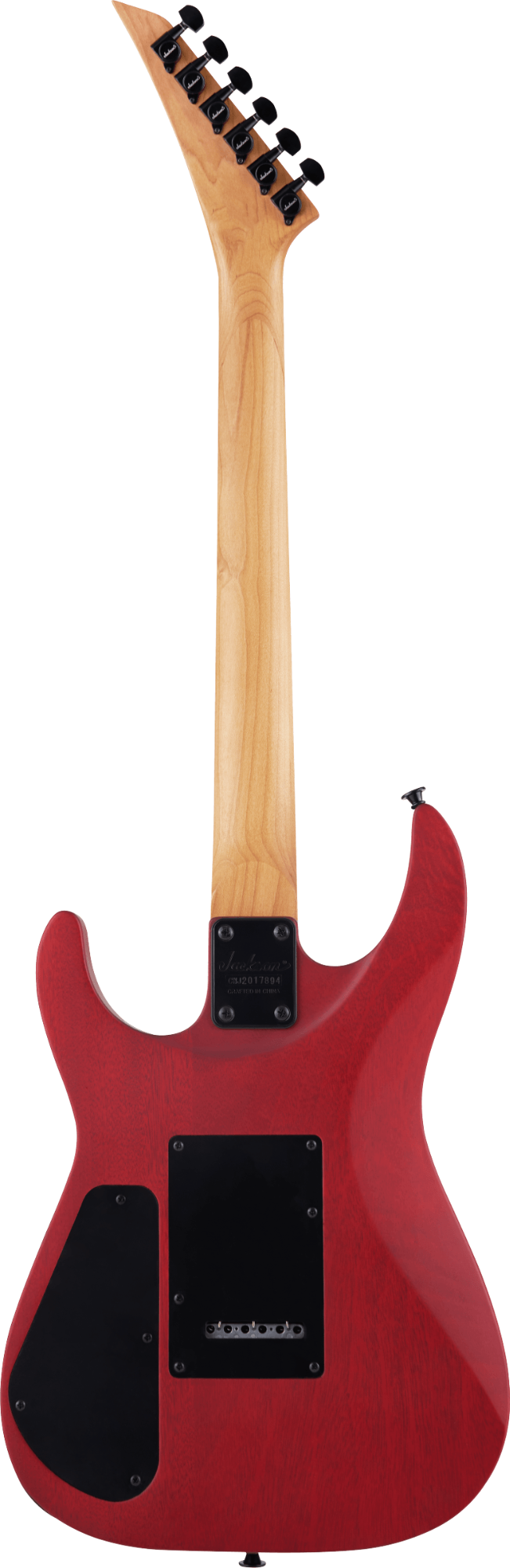 Jackson JS Series Dinky Arch Top JS24 DKAM - Caramelized Maple Fingerboard - Red Stain