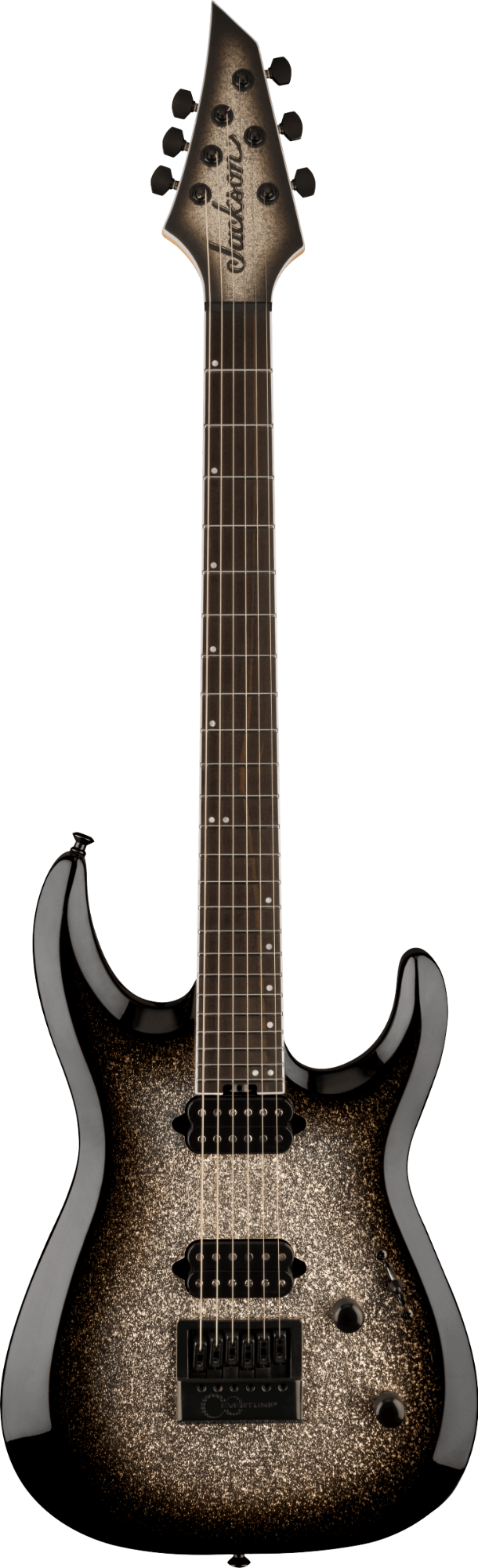 Jackson Pro Plus Series DK Modern EVTN6 - Ebony Fingerboard - Silver Sparkle