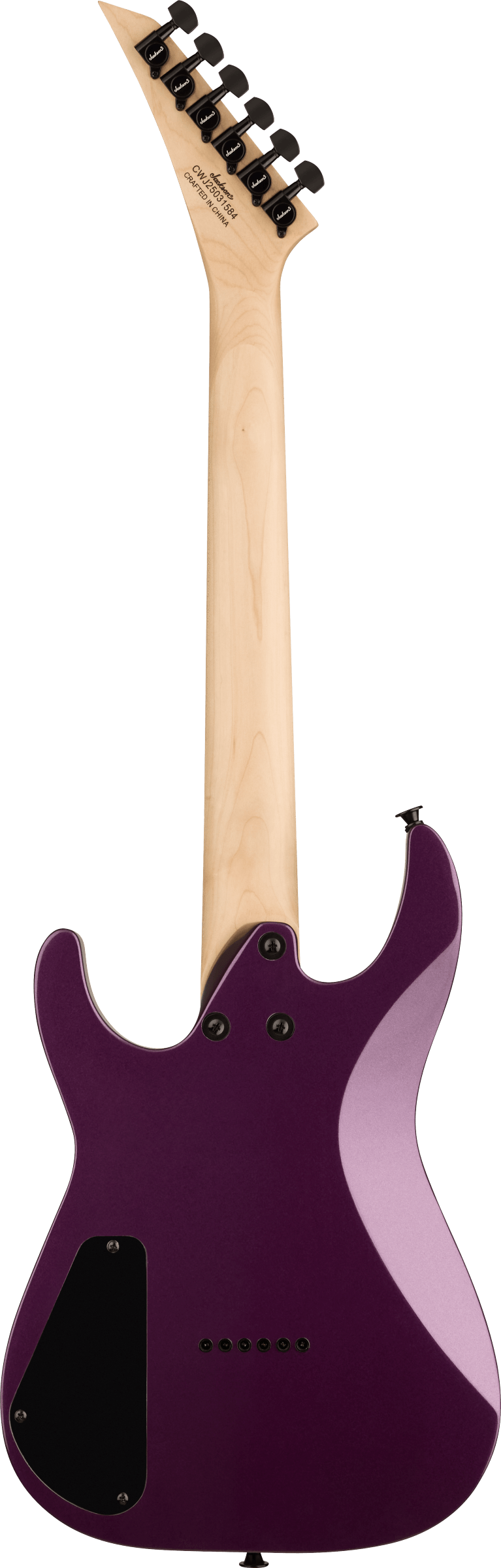 Jackson JS Series Dinky Minion JS1X - Amaranth Fingerboard - Pavo Purple