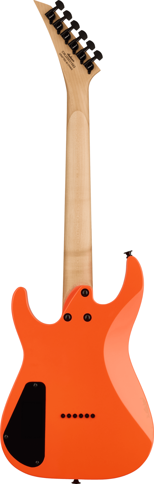 Jackson JS Series Dinky Minion JS1X - Amaranth Fingerboard - Safety Orange
