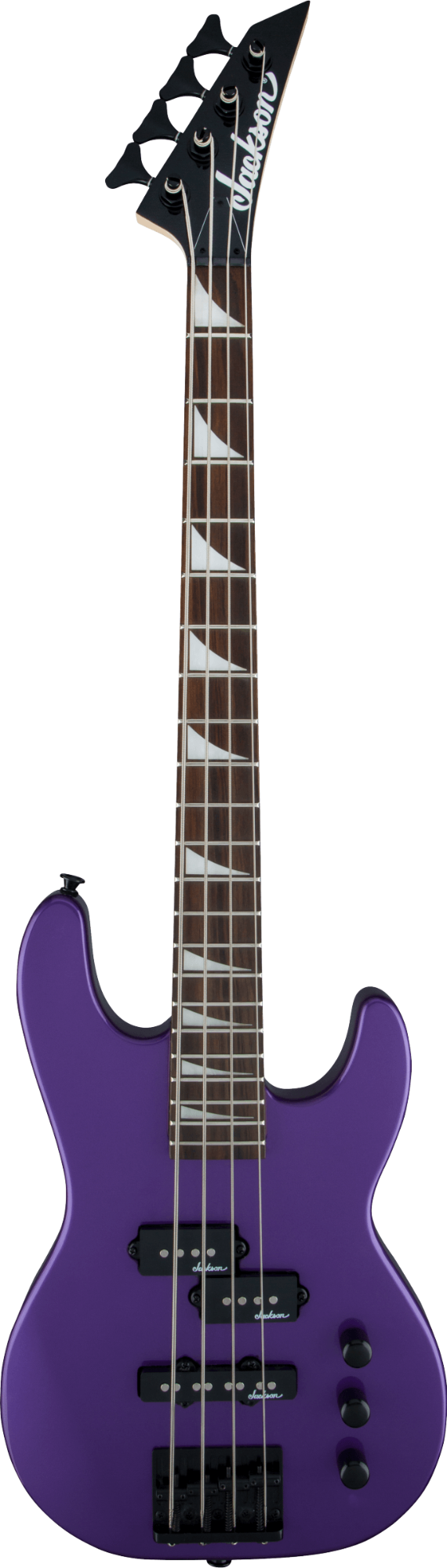 Jackson JS Series Concert Bass Minion JS1X - Amaranth Fingerboard - Pavo Purple