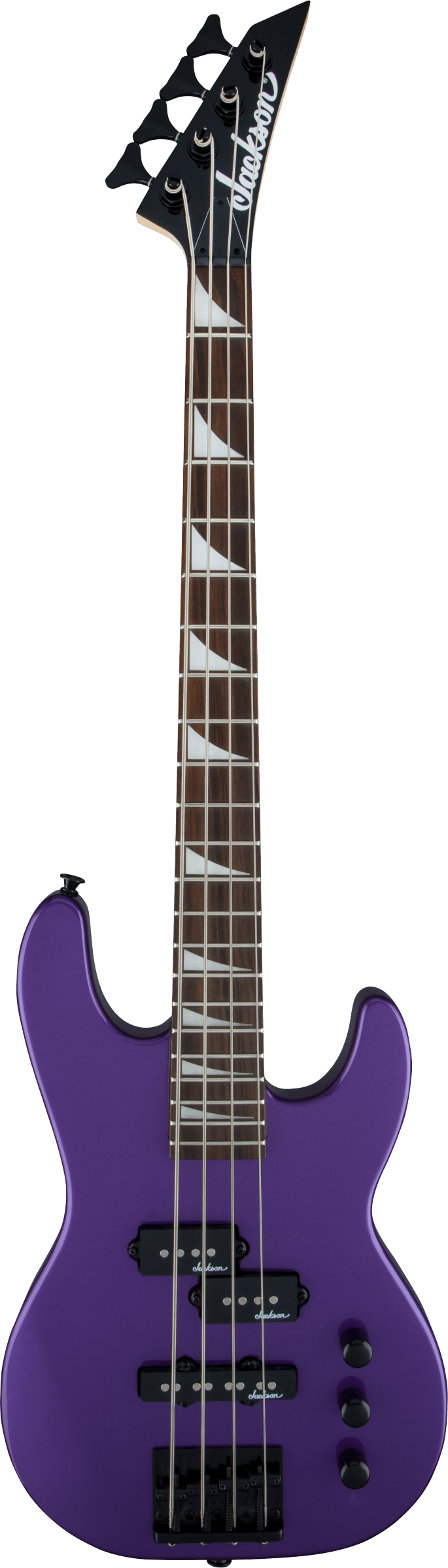 Jackson JS Series Concert Bass Minion JS1X - Amaranth Fingerboard - Pavo Purple