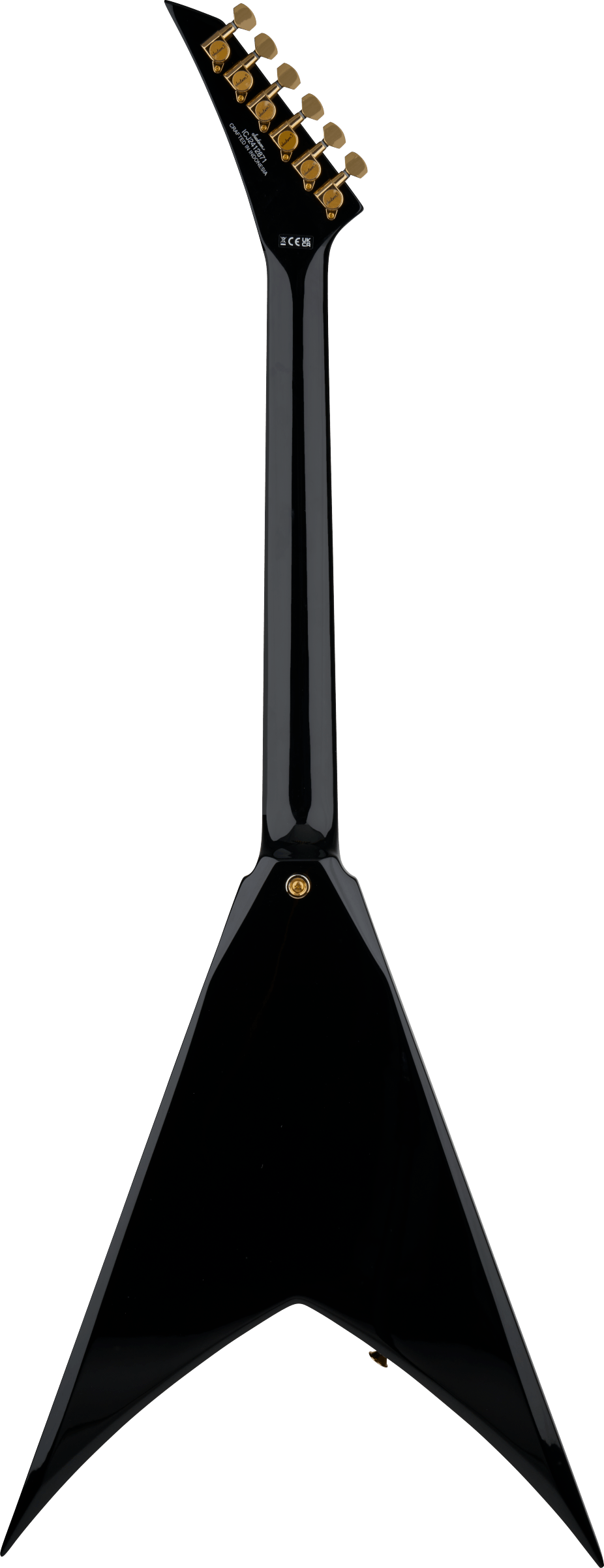 Jackson X Series Signature Scott Ian King V KVXT - Laurel Fingerboard - Gloss Black