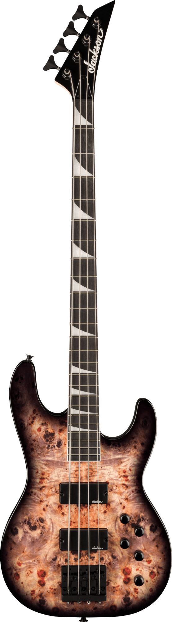 Jackson JS Series Concert Bass CB JS3P - Transparent Black Burst