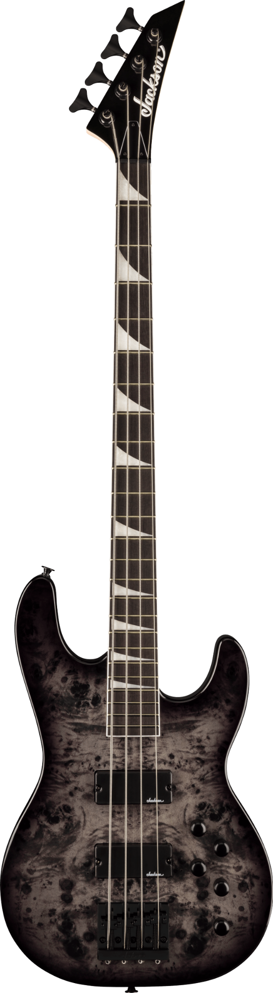 Jackson JS Series Concert Bass CB JS3P - Transparent Black