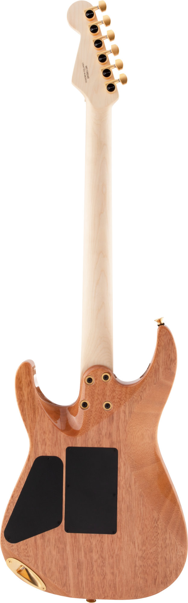 Charvel Pro-Mod DK24 HH FR M Mahogany w/Quilt Maple - Dark Amber