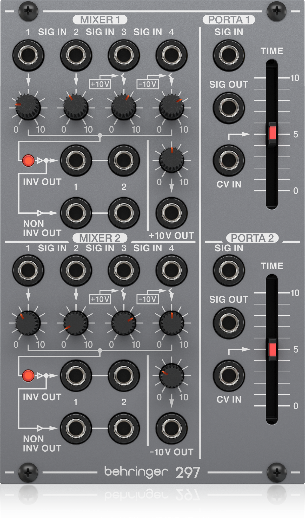 BEHRINGER 297 DUAL PORTAMENTO/CV EURORACK MODULE