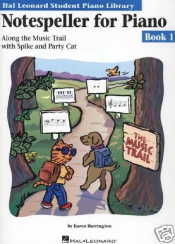 hlspl notespeller for piano BK 1 /  (HAL LEONARD)