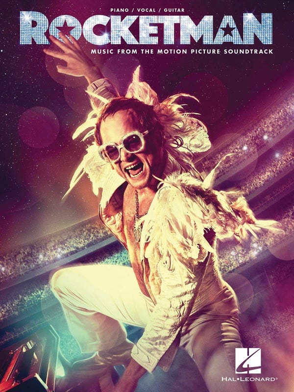 Rocketman Movie Soundtrack - PIANO/VOCAL/GUITAR / Elton John (Hal Leonard)