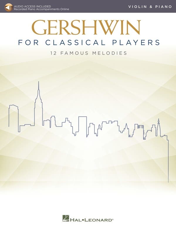 Gershwin For Classical Players Violin/Piano Bk/Ola