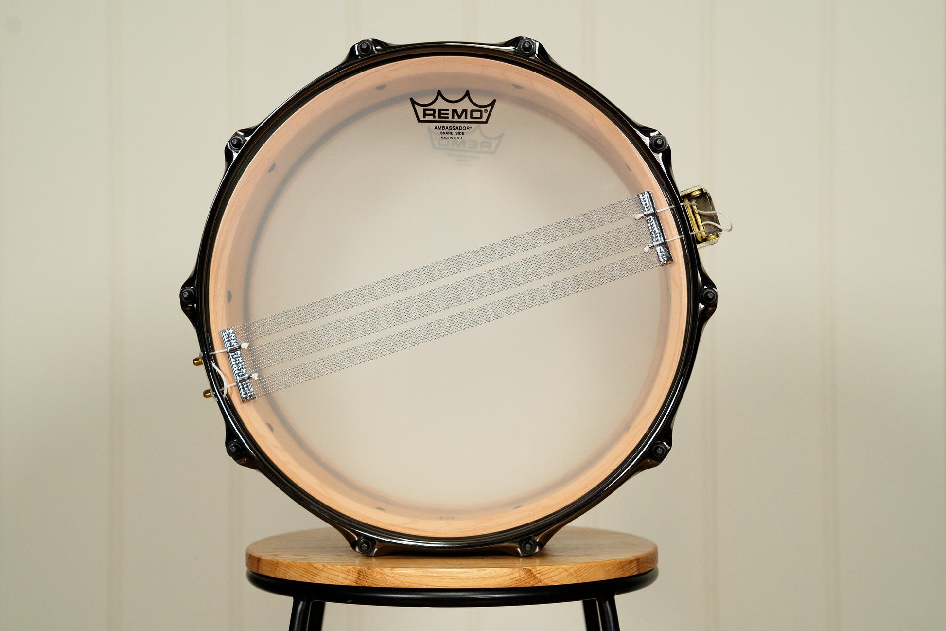 Noble and Cooley 14x6" Classic Maple Snare - Blackwash Matte