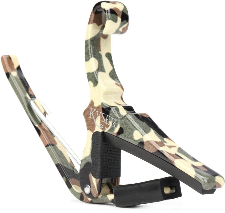 Kyser KG6C2A Electric Guitar Capo - Camo