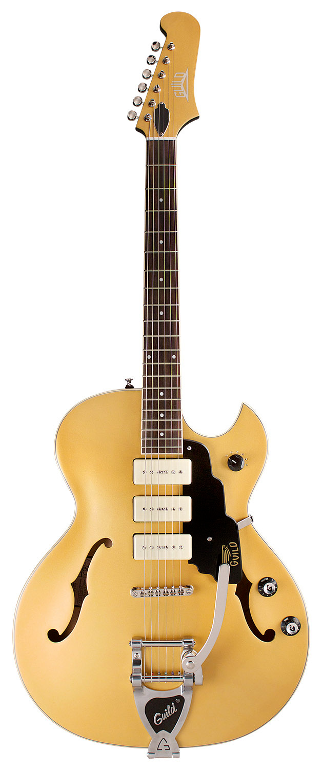 Guild Starfire I Jet 90 - Gold Satin