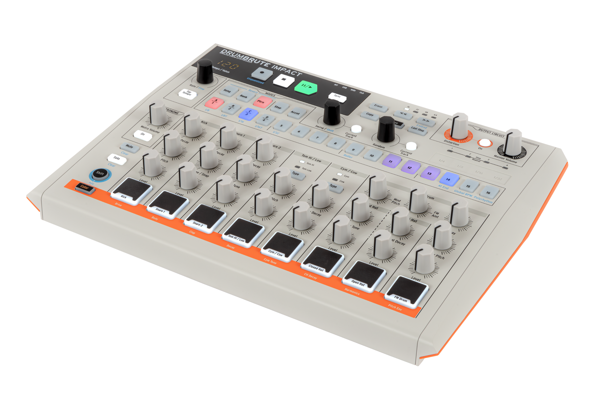 Arturia DrumBrute Impact 1984 Drum Machine - Limited Edition