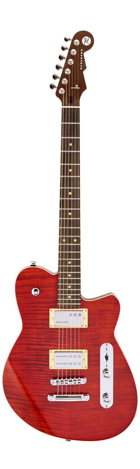 Reverend Charger RA - Trans Wine Red