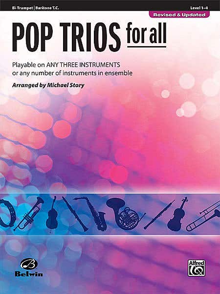 Pop Trios For All Revised B Flat Tpt/Baritone Tc