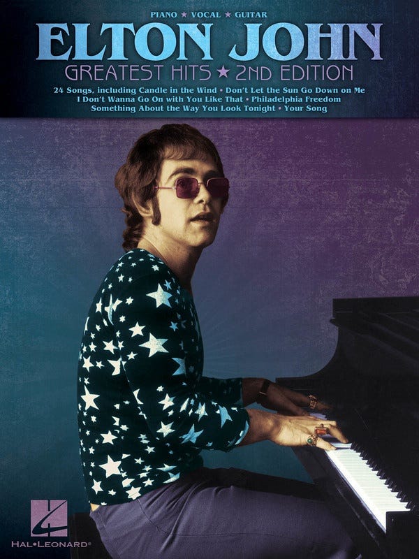 ELTON JOHN - Greatest Hits 2nd Edition - PVG / JOHN ELTON (HAL LEONARD)
