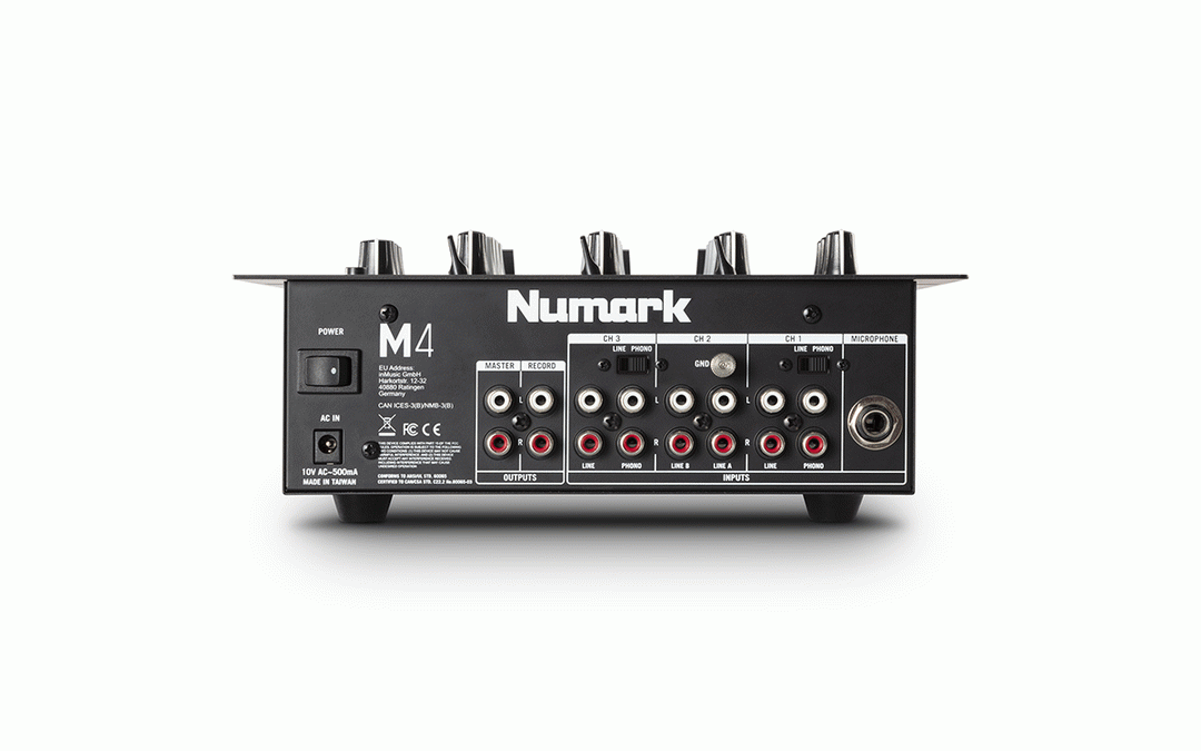 Numark M4 3-Channel DJ Mixer