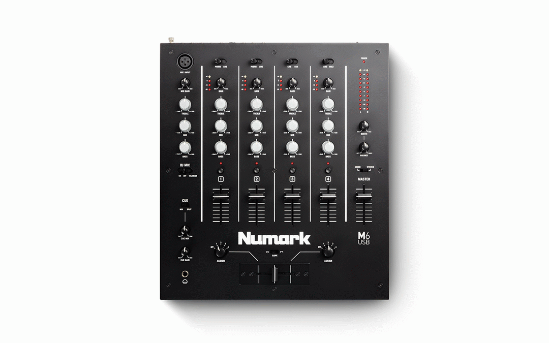 Numark M6 USB Four-Channel USB DJ Mixer