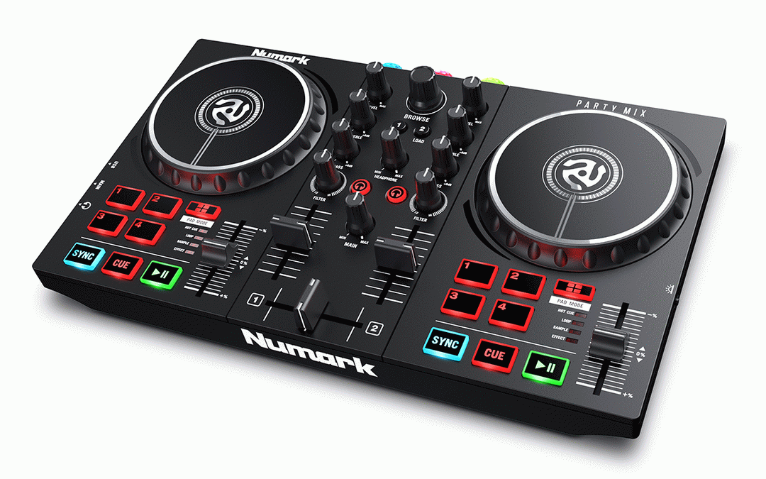 Numark Party Mix II DJ Controller w/ Built-In Light Show