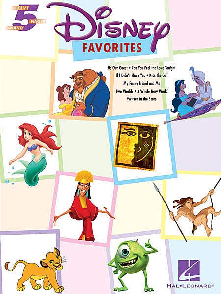 Disney Favorites 5 Finger Piano