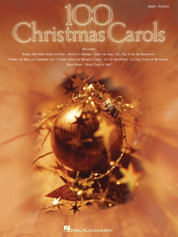 100 Christmas Carols for Easy Piano / Various (Hal Leonard)