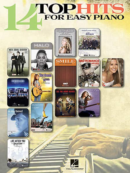 14 Top Hits For Easy Piano