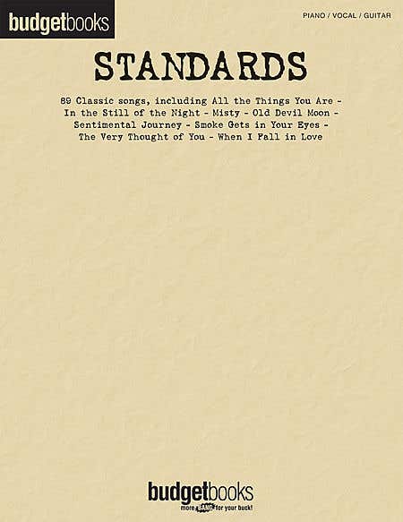 Budget Books Standards Pvg
