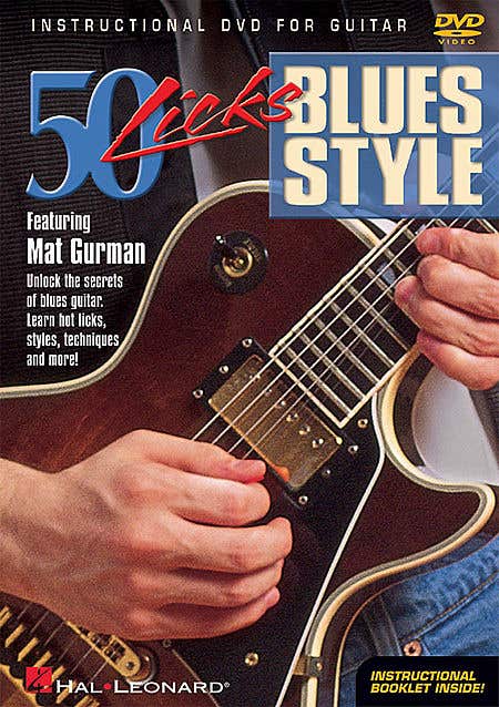 Licks 50 Blues Style Dvd