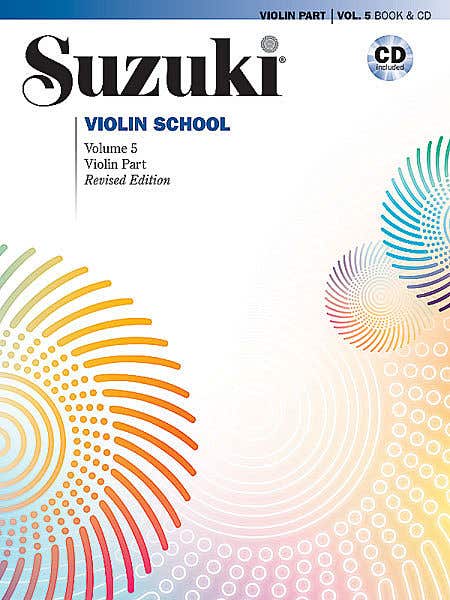 Suzuki Violin School Vol 5 Bk/Cd New Ed 2008