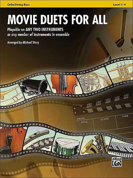 Movie Duets For All Cello/String Bass