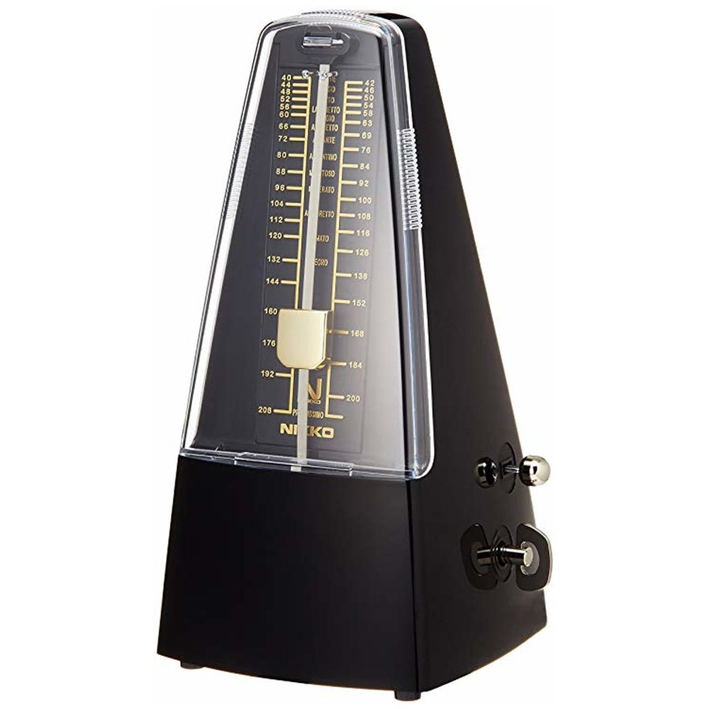 Nikko Metronome - Black Plastic w/Bell