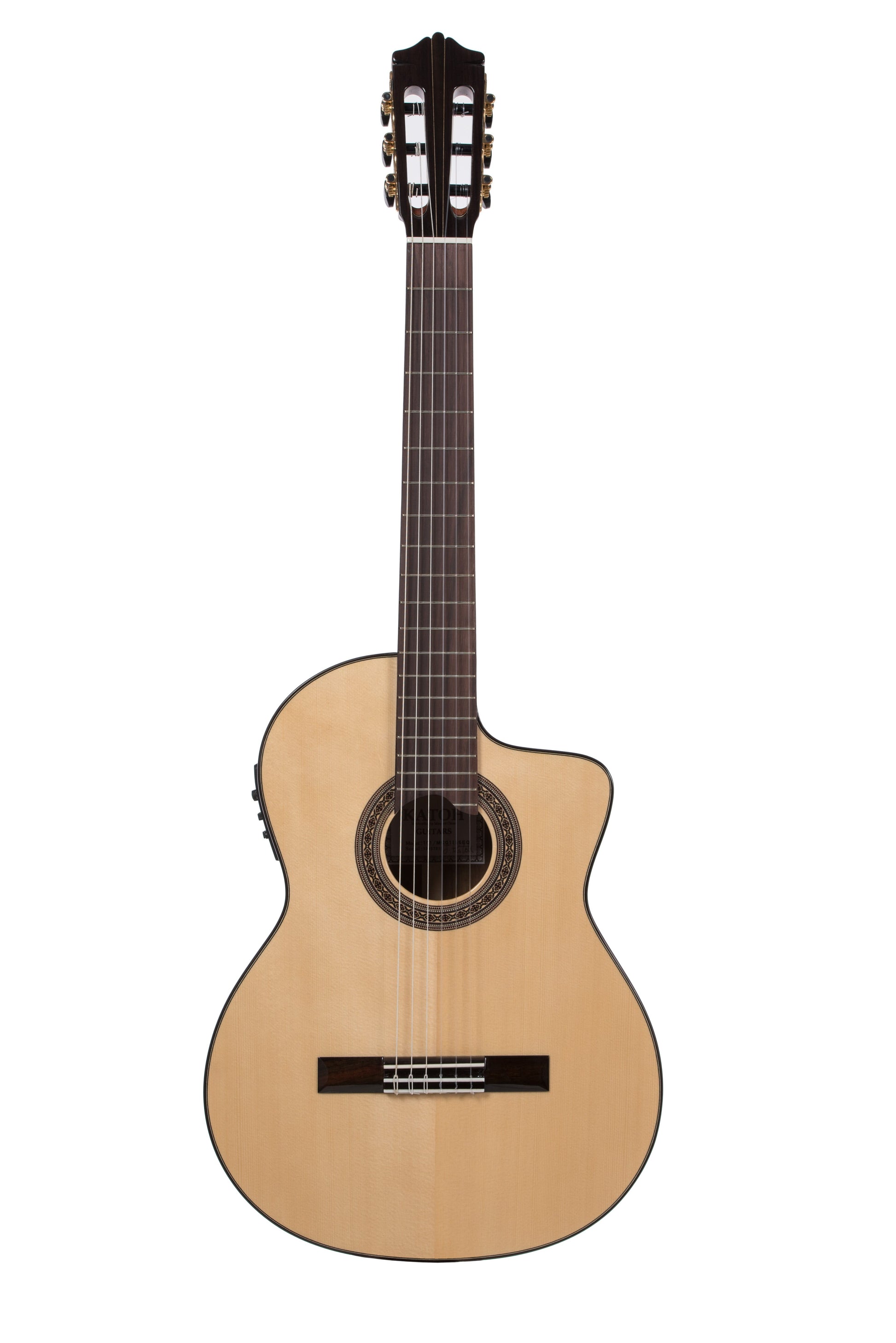 Katoh MCG115SCEQ Classical Guitar w/Pickup + Case - Spruce / Mahogany