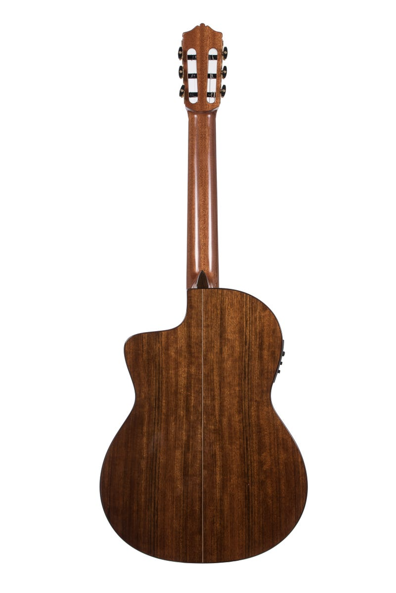 Katoh MCG115CEQ Classical Guitar w/Pickup + Cutaway - Solid Cedar Top