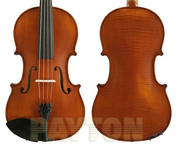 Gliga II Viola 15 inch Outfit Antique Finish